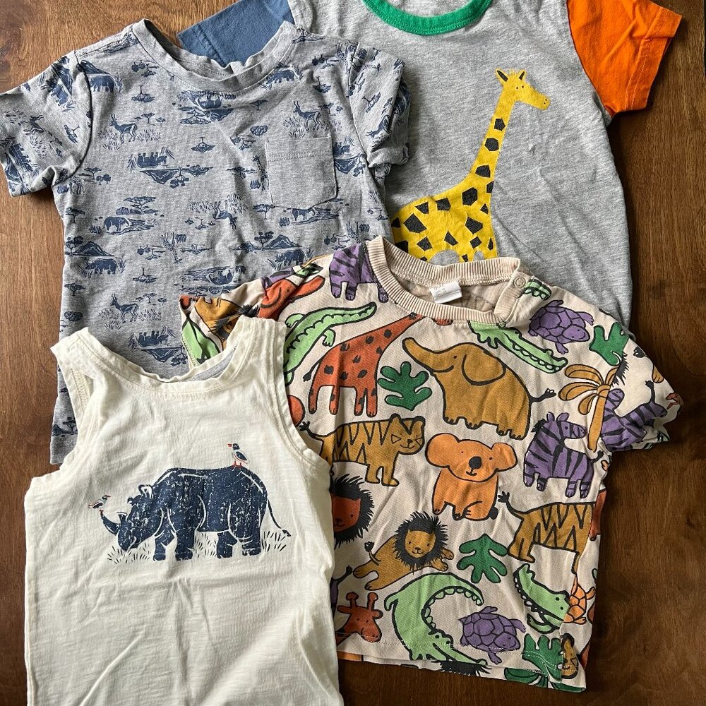 2T SAFARI LOT, Animal Loving Kids Bundle, Safari Animals Giraffe, Elephant, etc